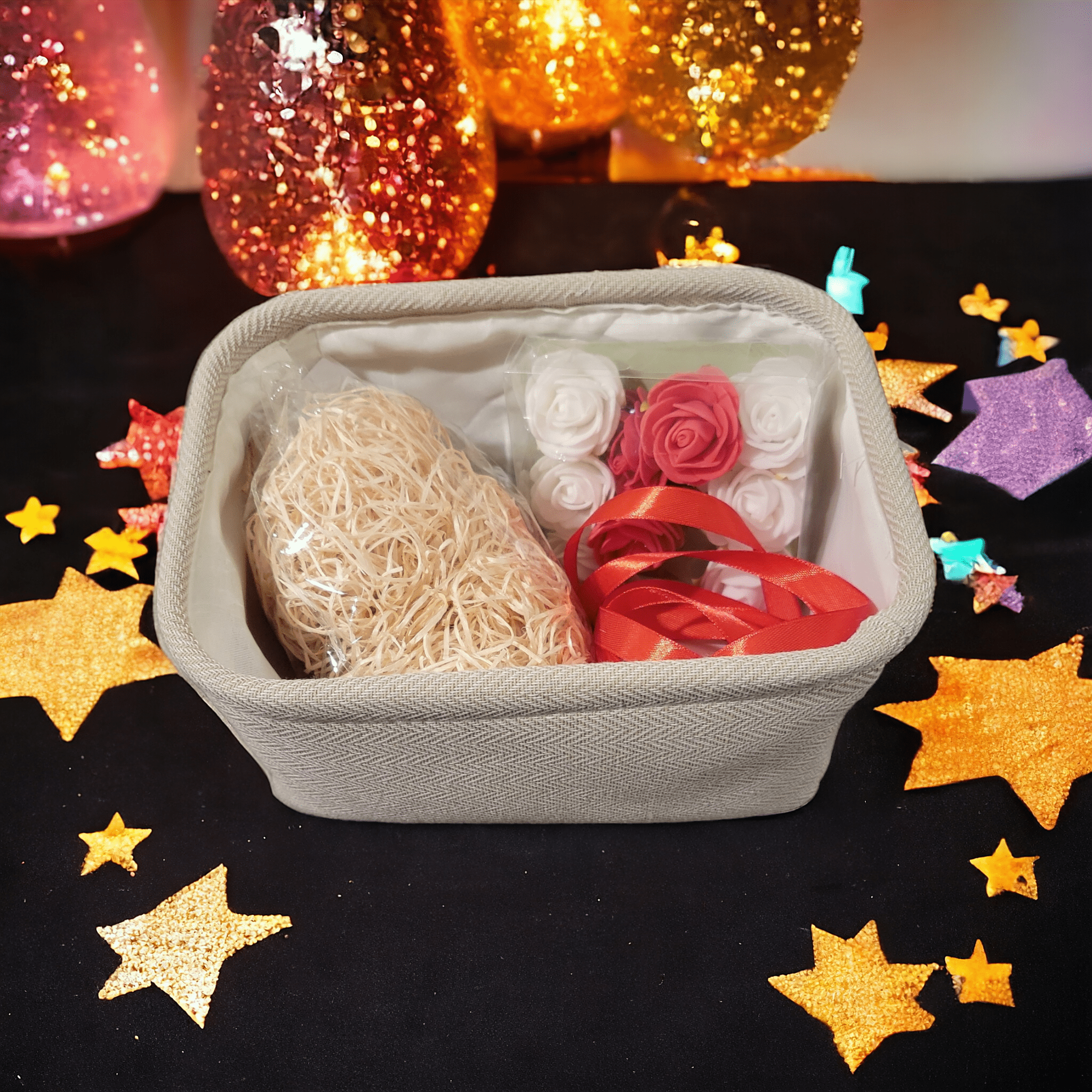 pakowanie prezentu z kotami